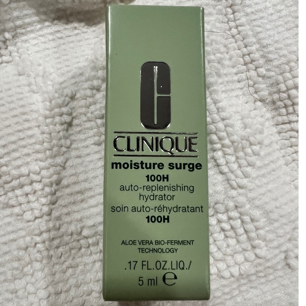Clinique Moisture Surge 100H Auto-Replenishing Hydrator 0.17oz 5ml Travel Mini
